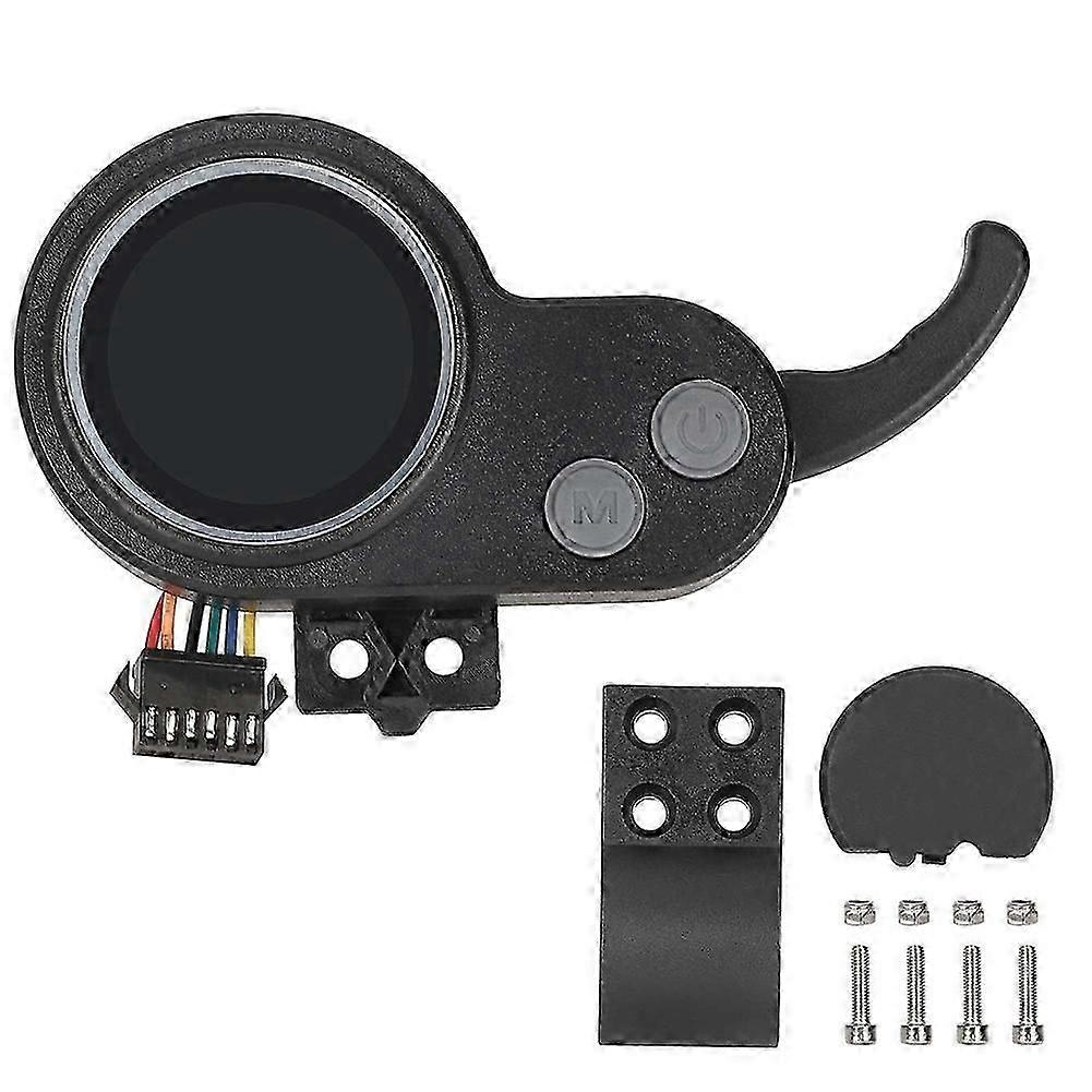 E-Scooter LCD Display 36V/48V/52V/60V Digital Display 6-Pin Connector LCD Speedometer for JP Controllers