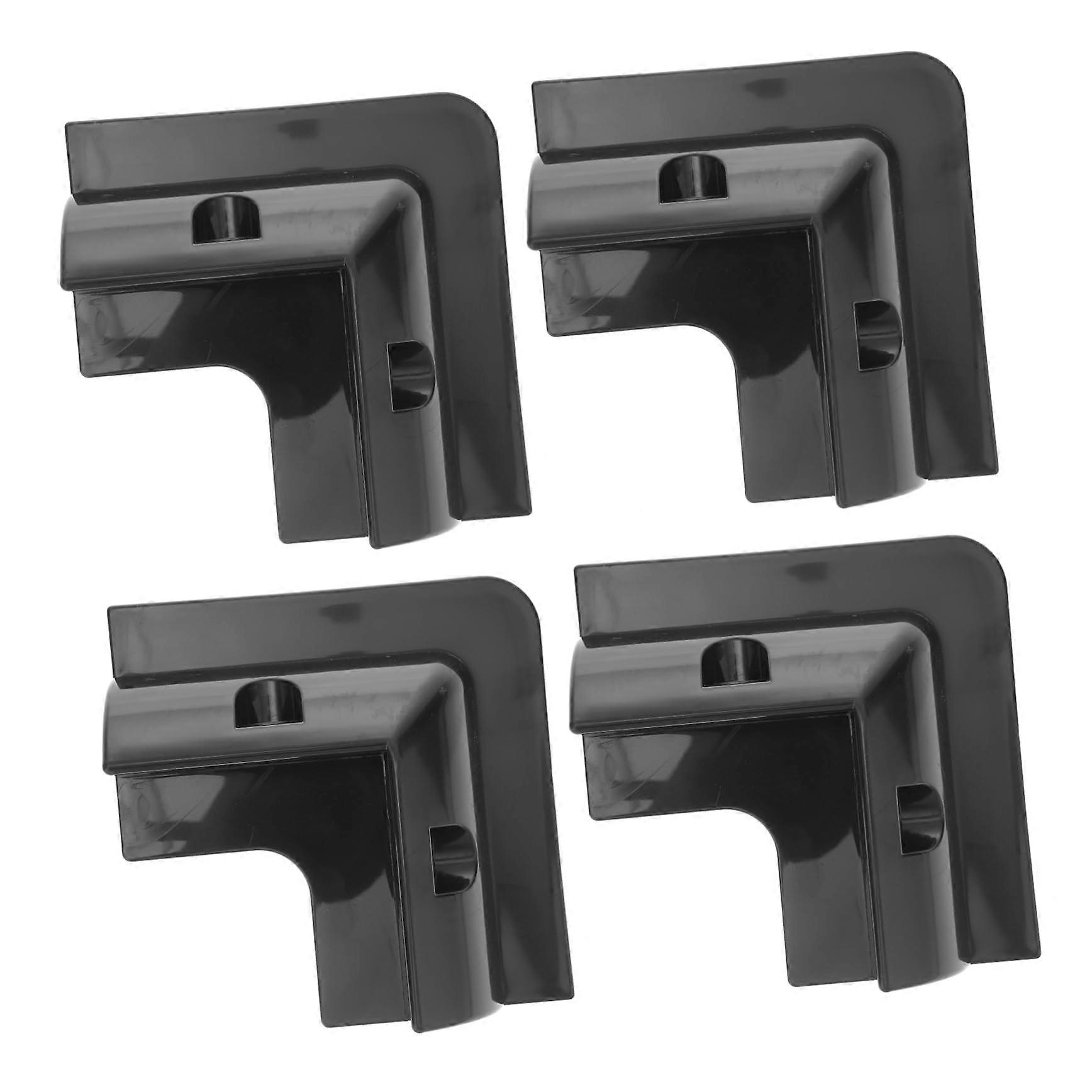 4pcs Solar Panel Mounting Brackets Kit for Boat and RV, Secure Corner Design with Stable Support