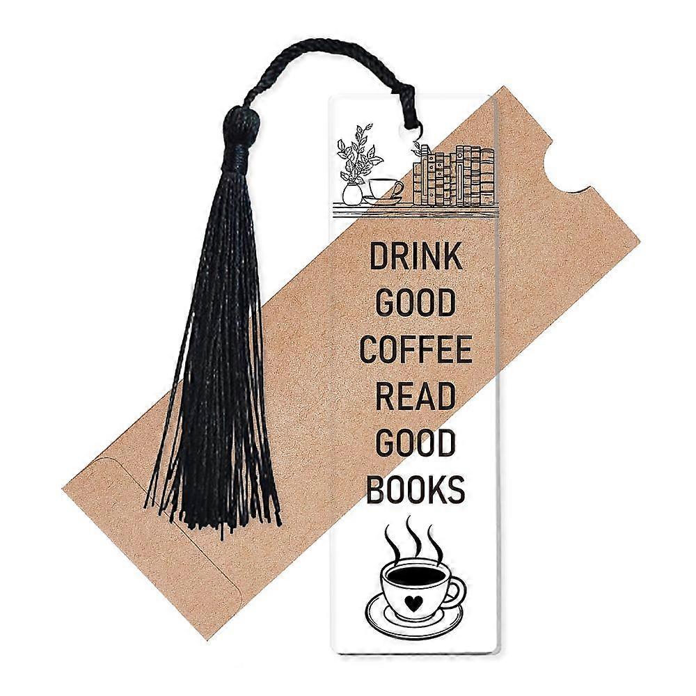 Acrylic Bookmarks Rectangle Bookmarks Book 118x35x2.5mm Hole: 5mm