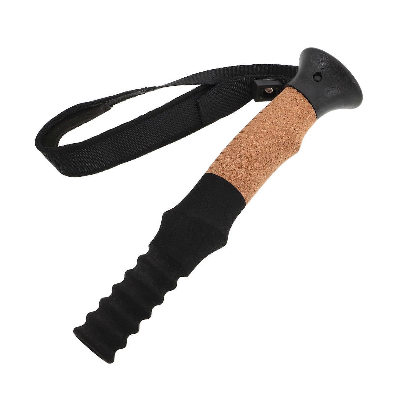 Trekking Pole Handle Replacement with Ergonomic Cork Grip and Adjustable Wrist Strap for Hiking Ref: 7214