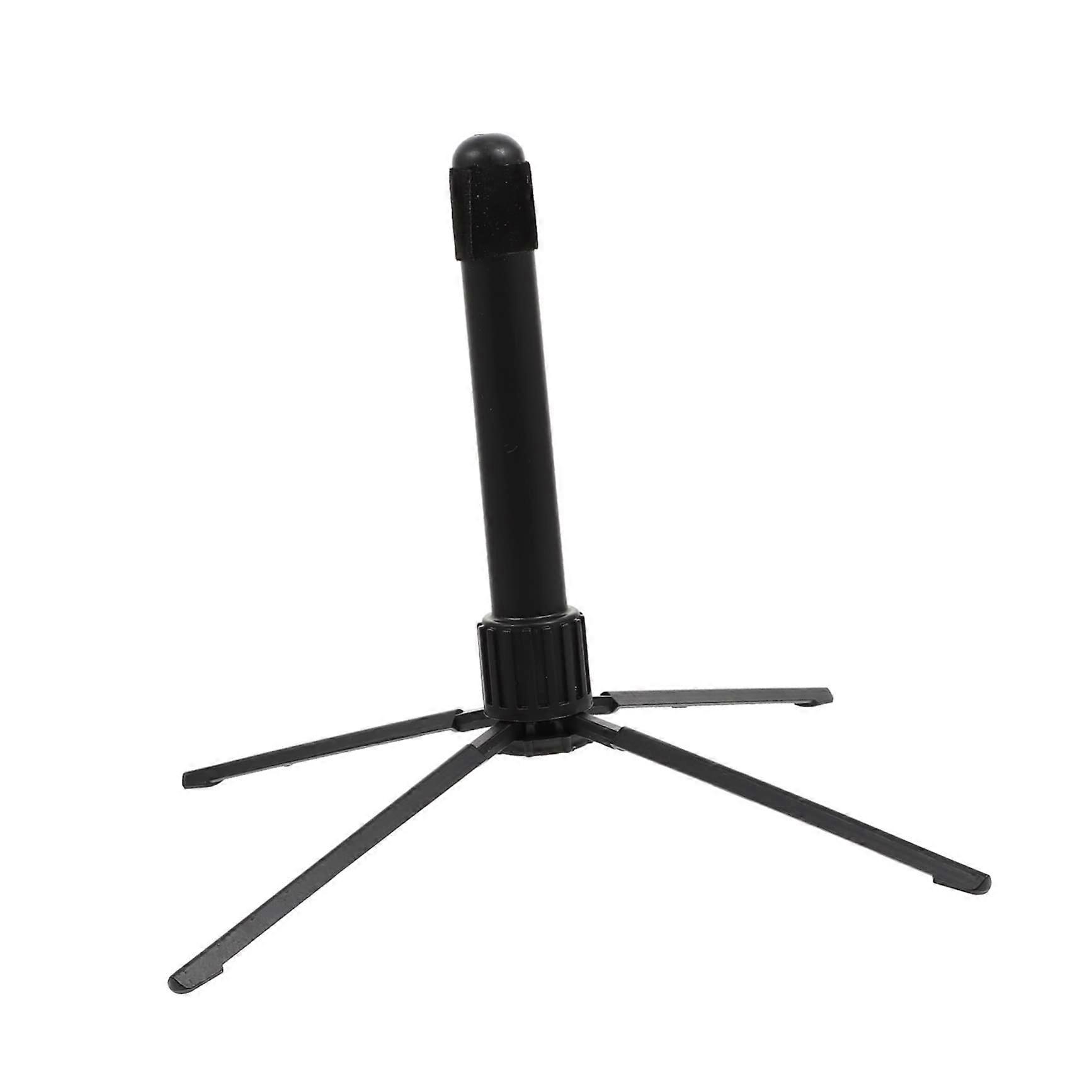 Foldable FourLegged Flute and Clarinet Stand Stable Support Compact Travel Size for Musicians