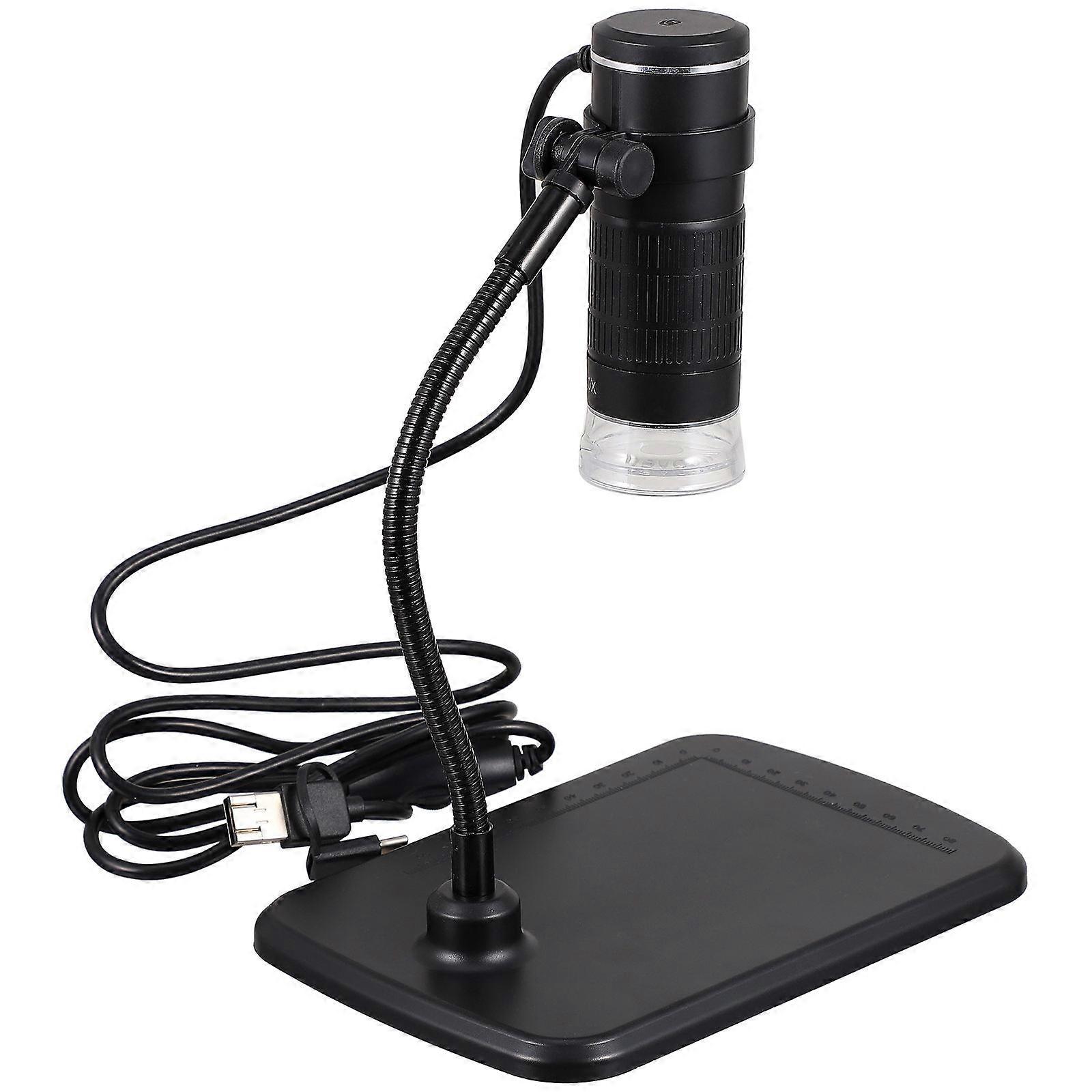 USB Digital Microscope Three-in-One Function with 3Pcs Portable Electronic Magnifier