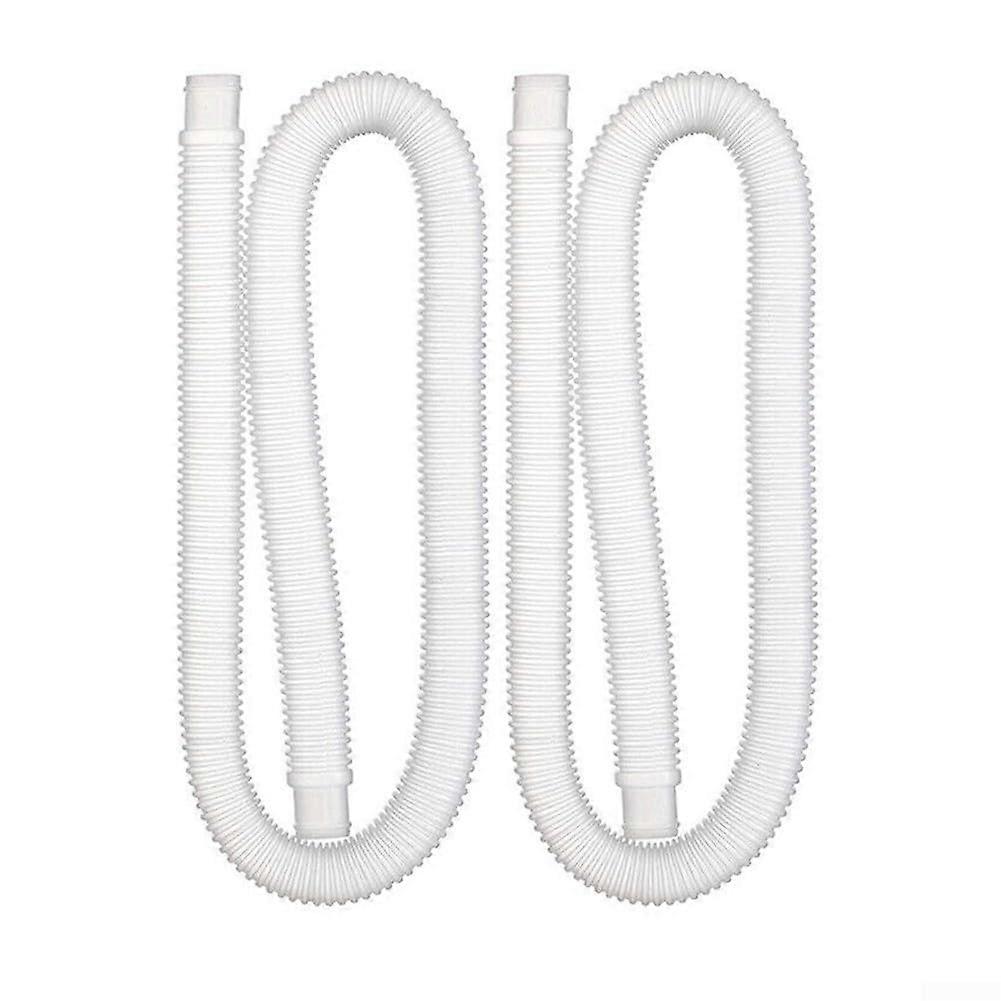 Pool Filter Hose for Intex 11/4 Inch Above Ground Pump Replacement, Flexible UVResistant 2 Pack