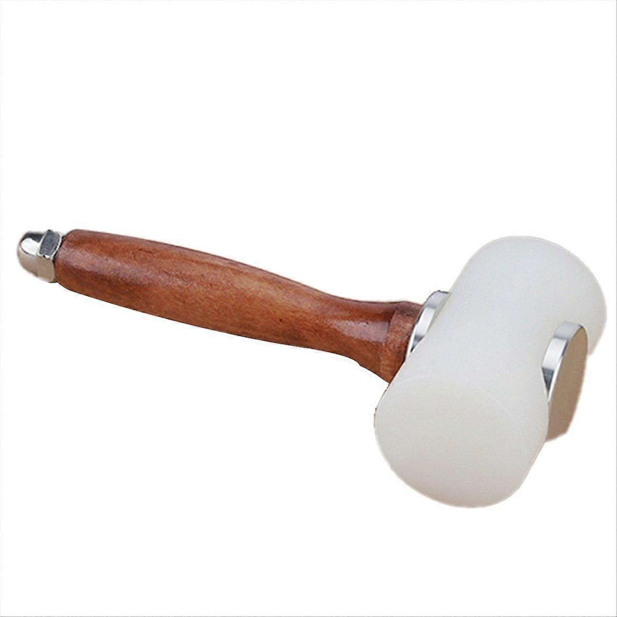Leather Carving Hammer Handmade Leatherart Tool Silent Double Head