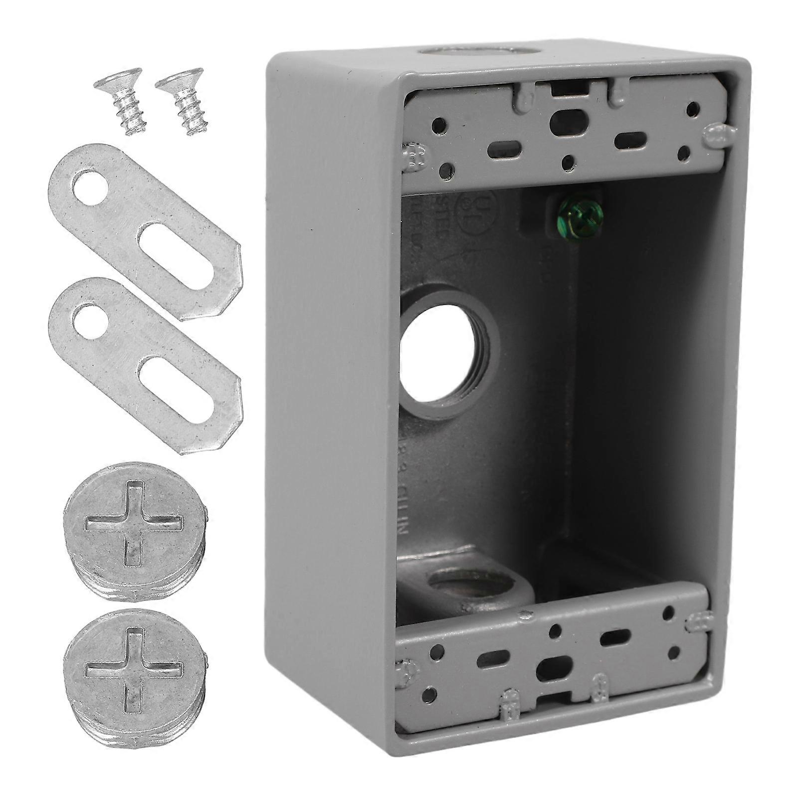 Outdoor Switch Box Alloy Junction Box for Electrical Socket Application