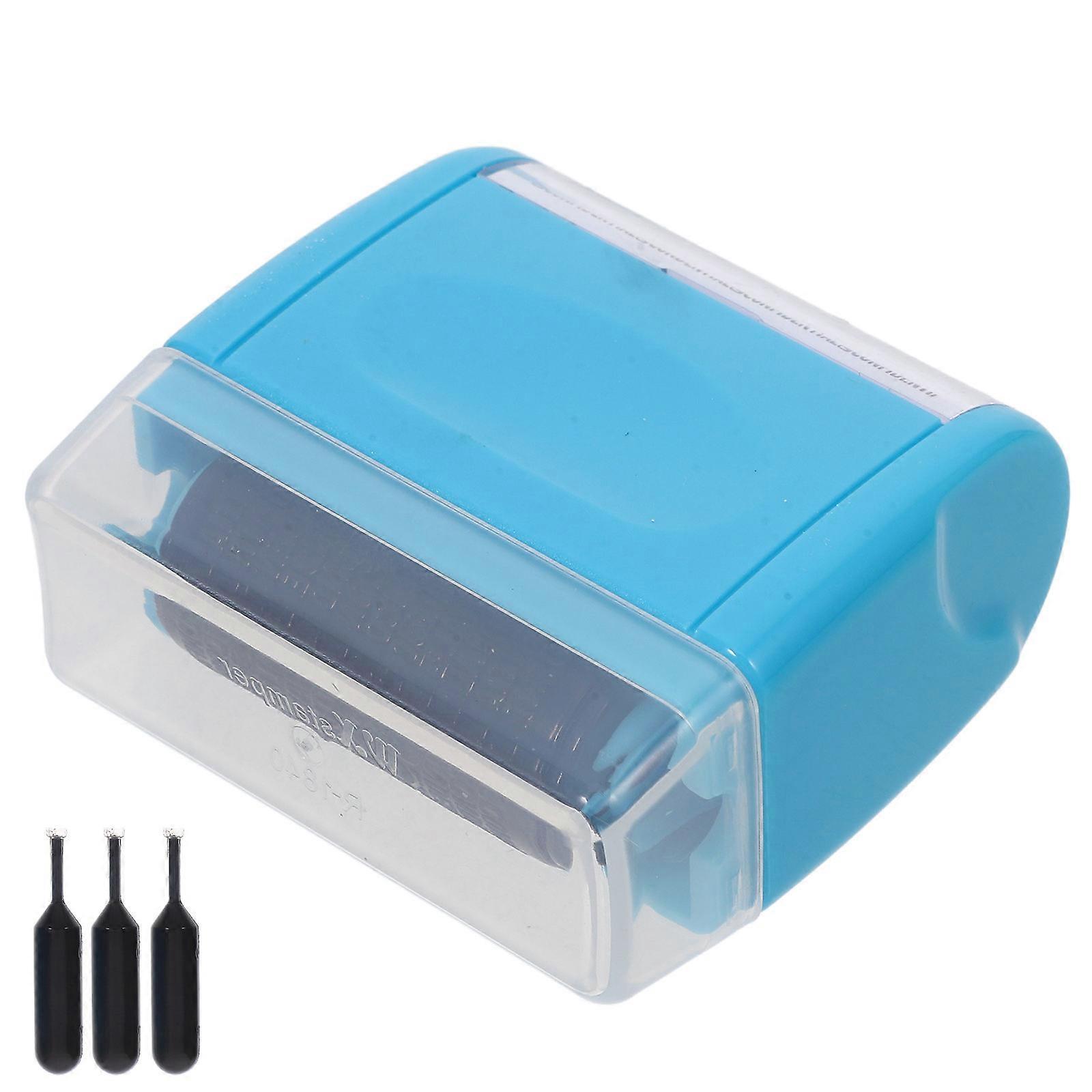 Privacy Protection Stamp Roller Stamp for Information Security Portable