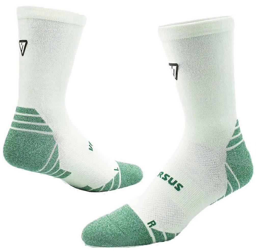 Versus Classic Active Crew Tab Socks - Melon Green/White