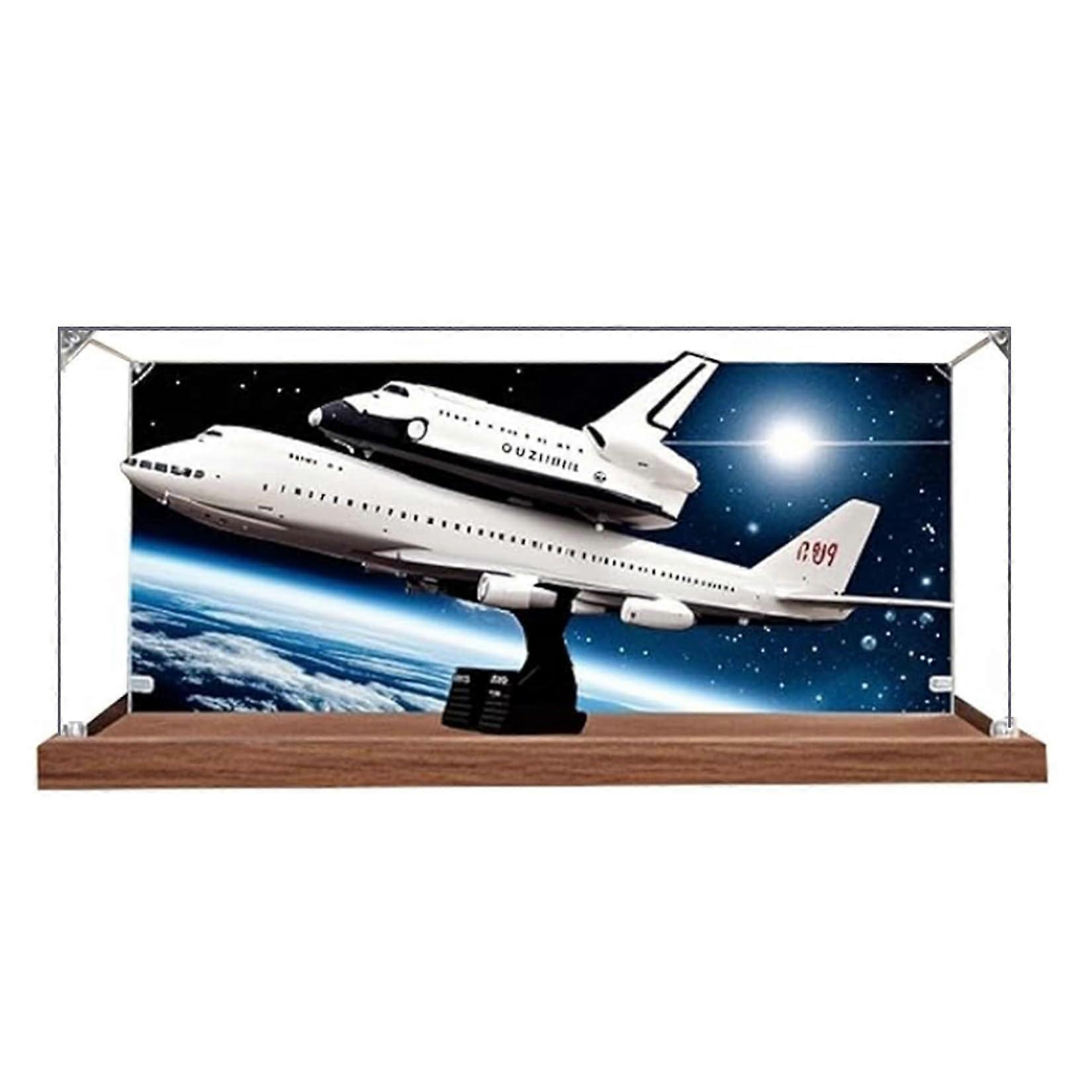 Space Shuttle Display Case Clear Acrylic Dustproof UV Resistant Box for  10360 Model 3mm