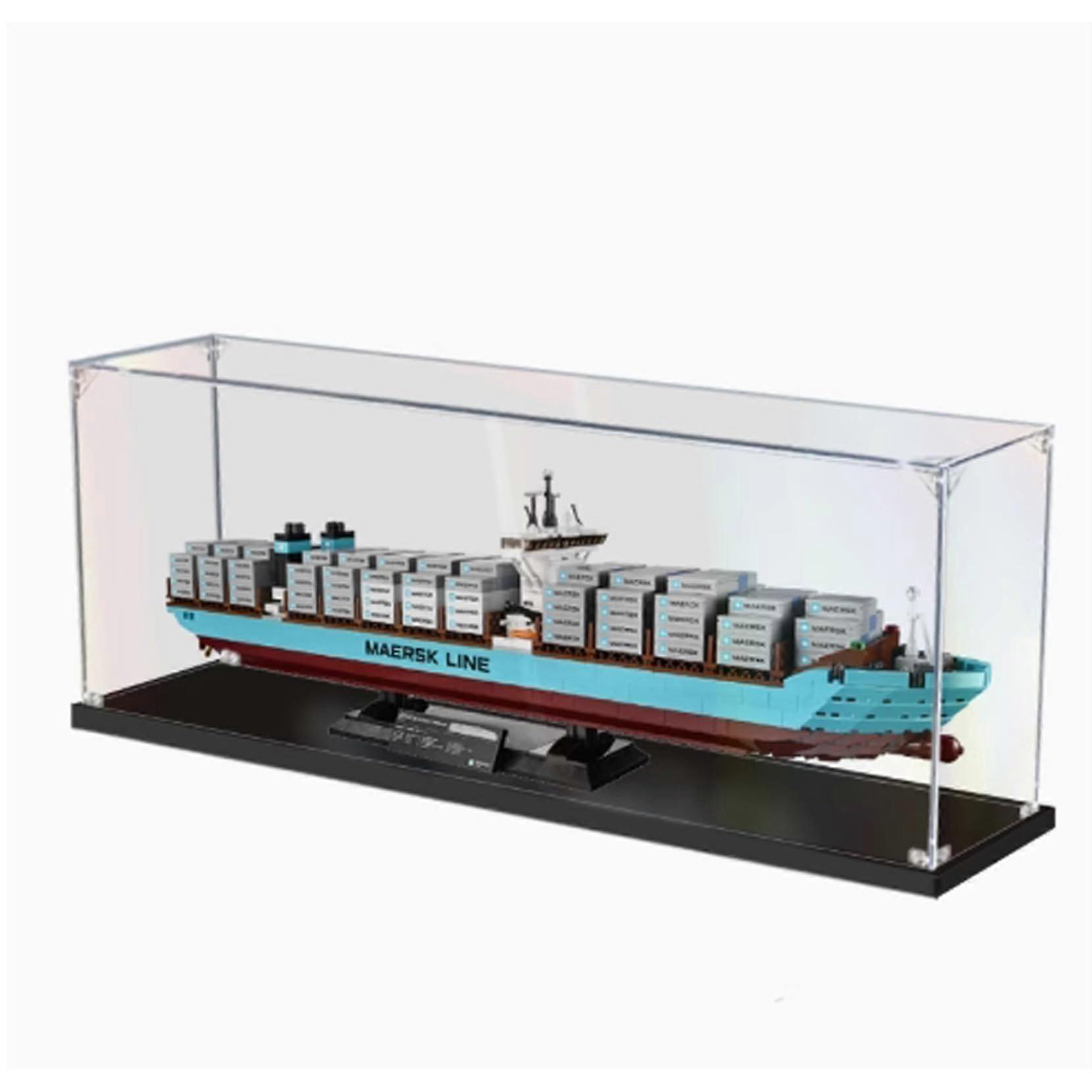 Acrylic Display Case for  Cargo  10241, Clear Dustproof Showcase with Precise 2mm Spacing