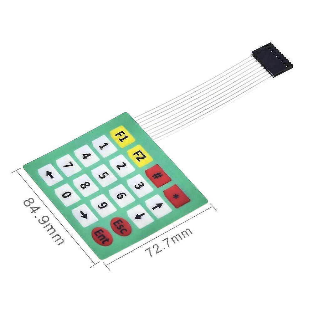 4x5 Membrane Keypad Matrix Keyboard Switch Precise Fit Easy Installation Compact Design