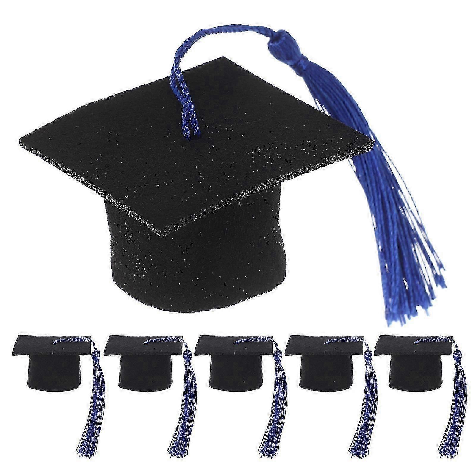 Doctoral Cap Party Decoration with 6Pcs Mini Doctoral Covers