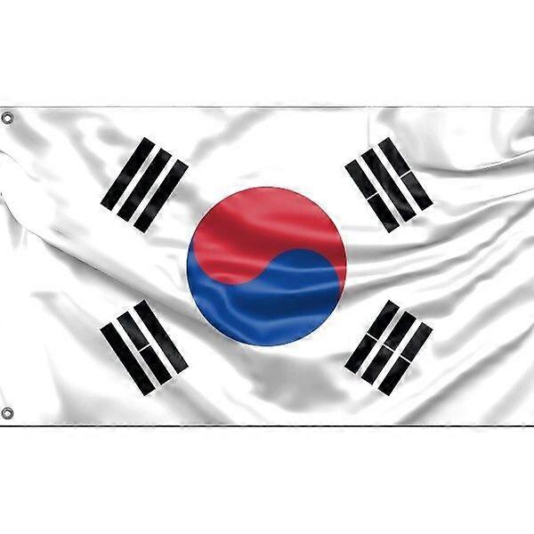 South Korea Flag A0455