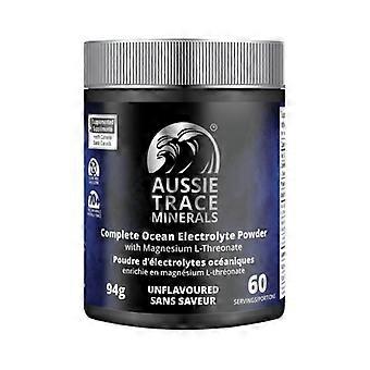 Aussie Trace Minerals Complete Ocean Elektrolytenpoeder, ongeflavoreerd, 94 gram