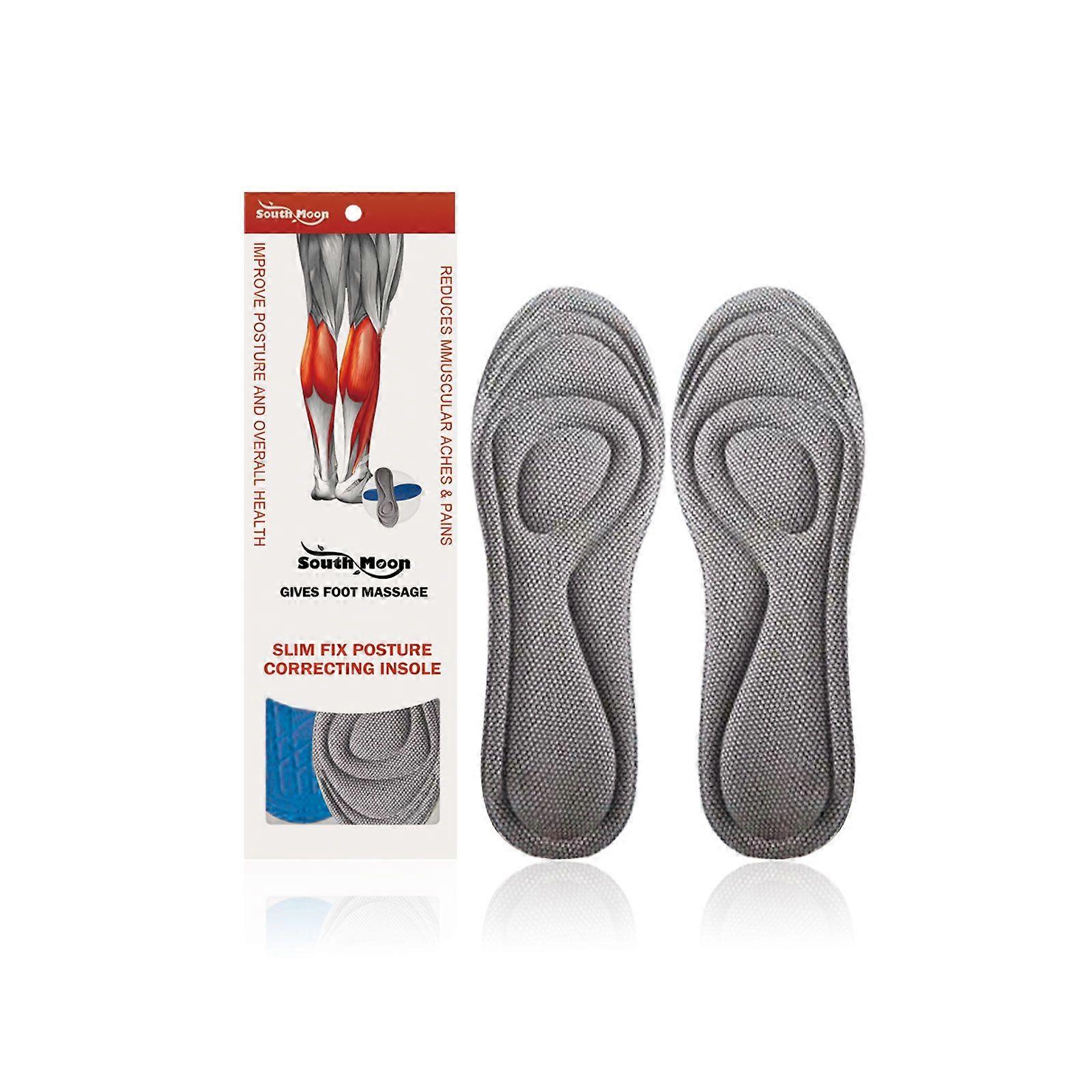 Posture Correcting Insoles, Foot Massage Inserts for Alignment