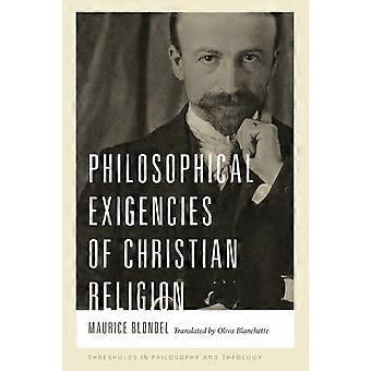 Philosophical Exigencies Of Christian Religion - Maurice Blondel - Paperback - en Book