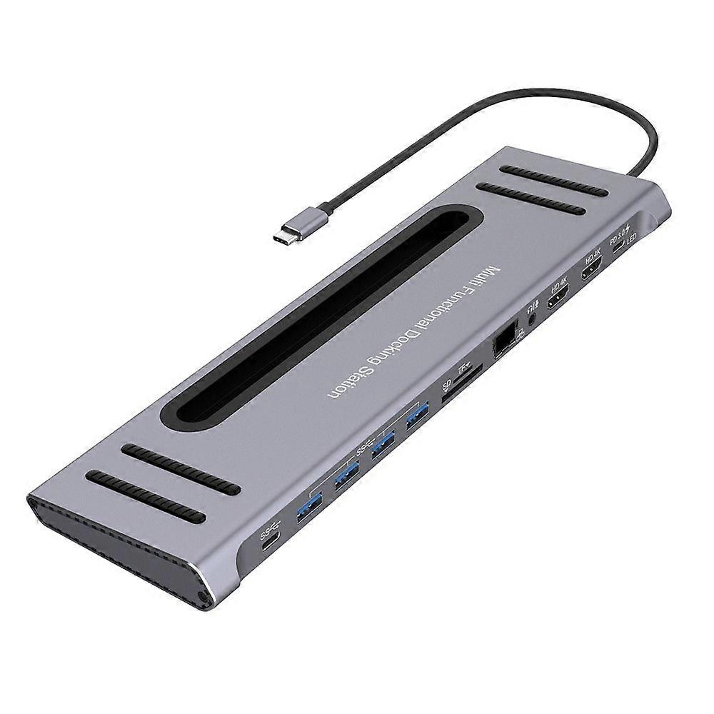9199 12 in 1 Multi-function USB-C / Type-C HUB Converter