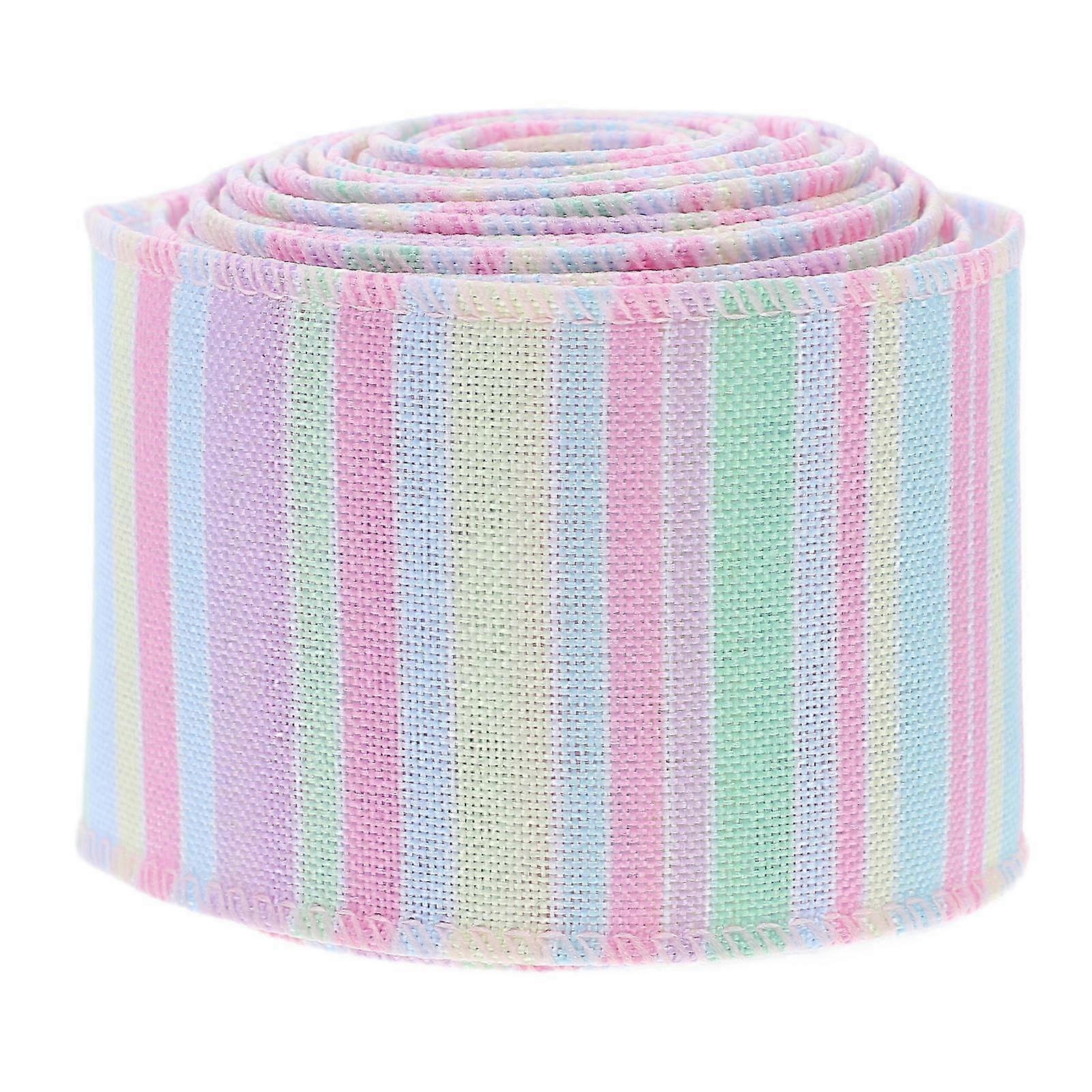 Multi Easter Ribbon Wrapping Ribbon compatible with Packing 1 Roll Polyester Material