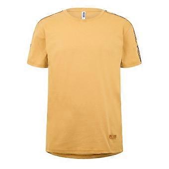 Moschino Mens Tape Lettering Logo Regular T-Shirt