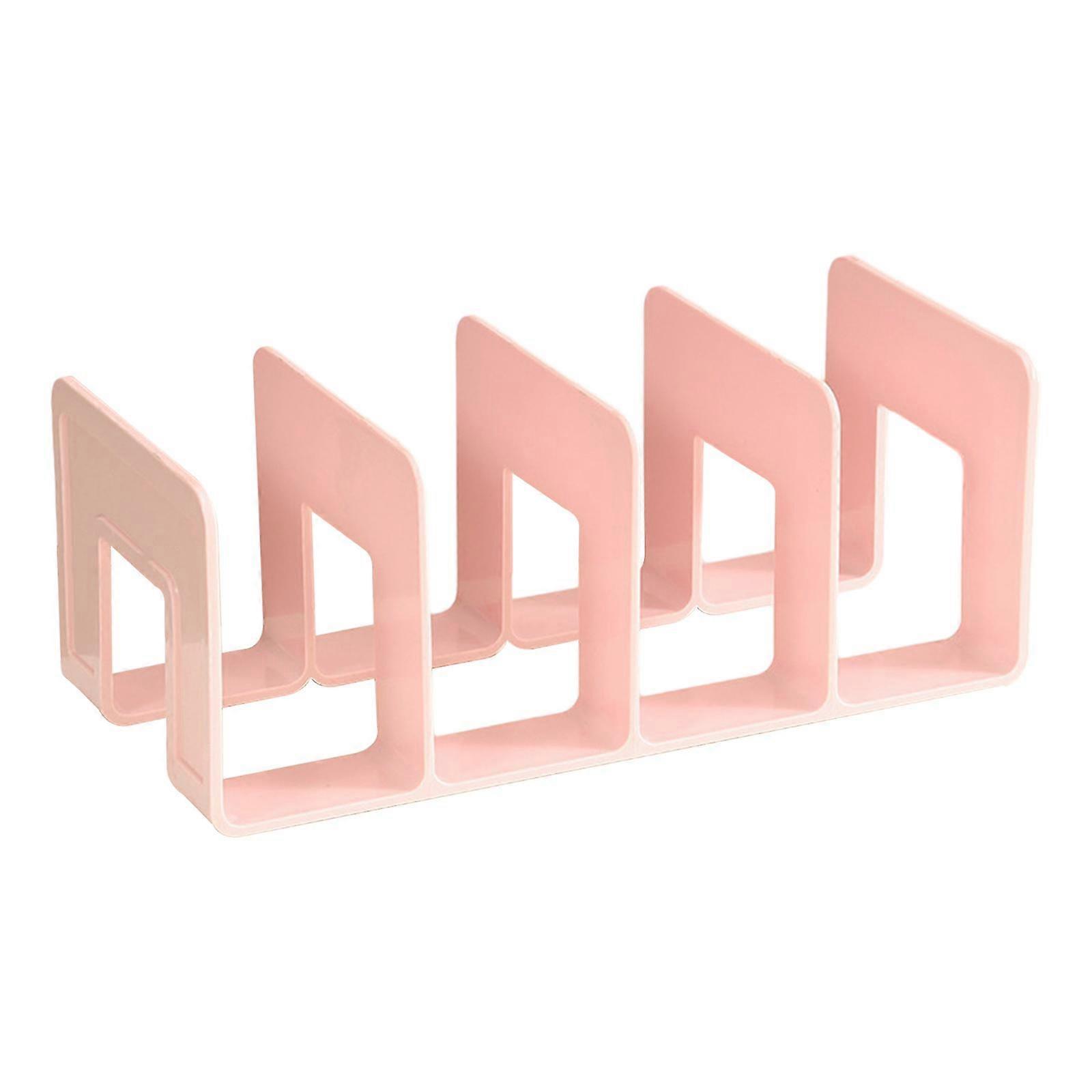 Space Efficient Acrylic Bookends compatible with Bookshelf and Handbag Storage