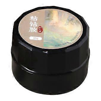 Strong Nail Glue for Rhinestones and Charm, No Wipe Salon Grade Rhinestone Adhesive Gel, Super Strong Bond Long Lasting 3D Nail Decor for DIY Home