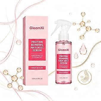 Protein Bonding Hair Mist Serum 100ml, Leave-In Spray Care for Dry Damaged-Looking Hair, Smooth Soft Finish Daily Styling Use