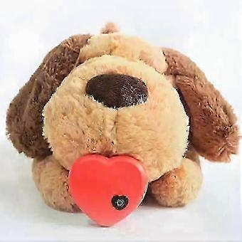 Alkuperäinen Snuggle Puppy Heartbeat -pehmolelu koirille. Ahdistuksen ja rauhoittamisen apuväline lemmikeille - L