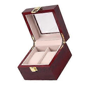 Portable Watch Packing Case for Storage Brown 1Pcs Display Box