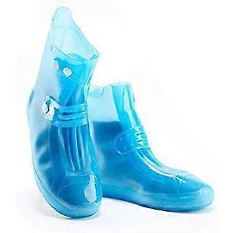 Copriscarpe impermeabili in silicone, copriscarpe antipioggia riutilizzabili, pieghevoli e antiscivolo con cerniera, protezioni per scarpe, copriscarpe antipioggia per bambini, uomini e donne