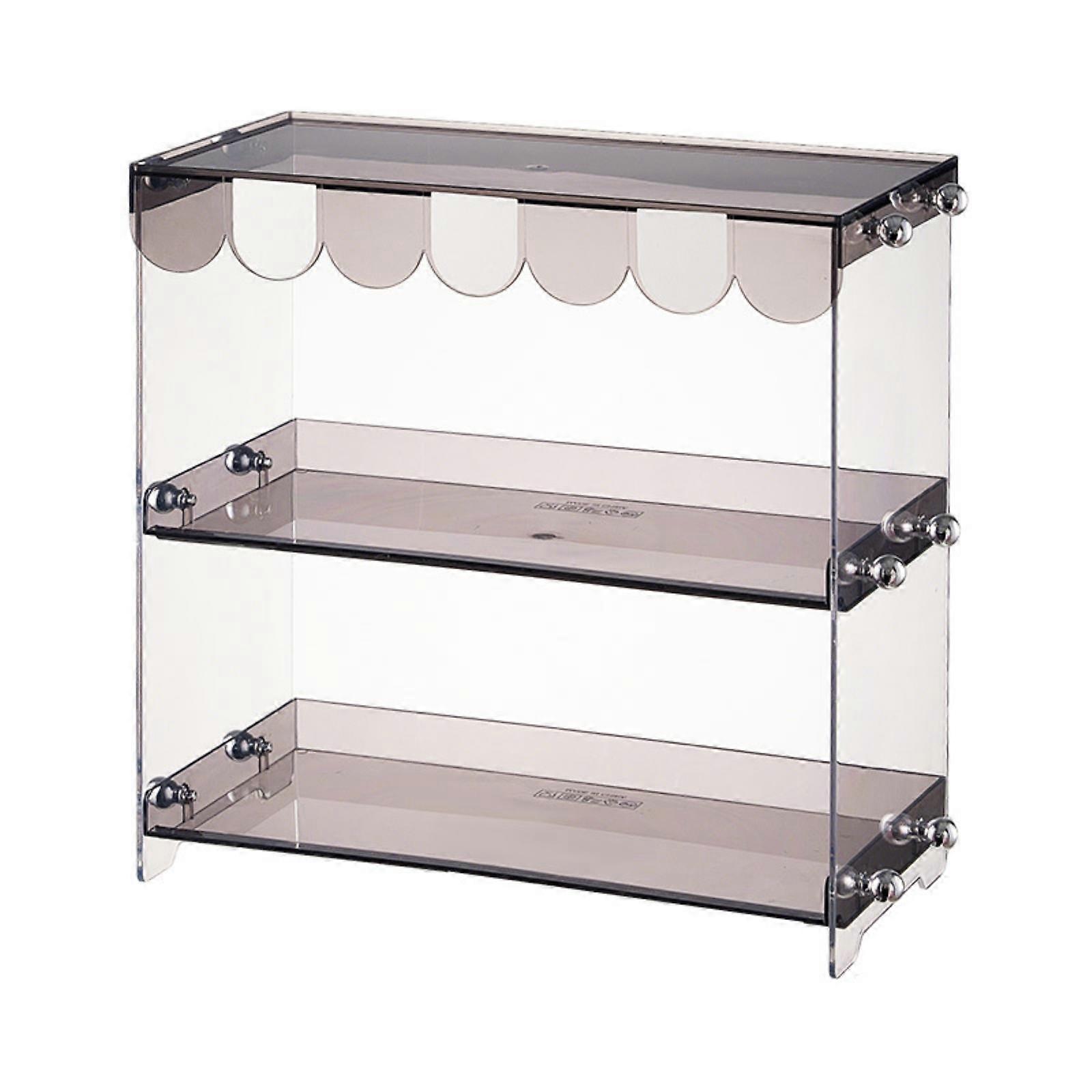 Desktop Storage Rack Translucent Acrylic Storage Rack Two-Tier Steeping Packet