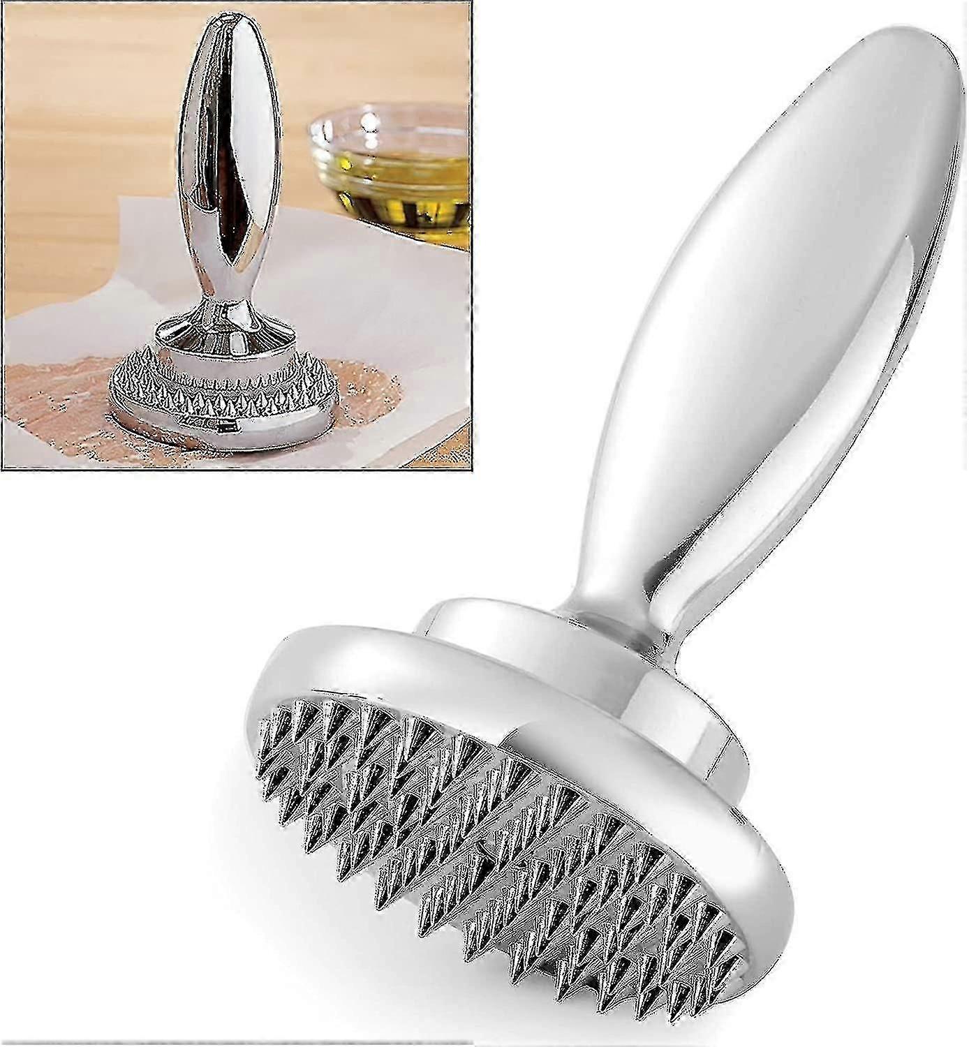 Dual Sided Reversible Meat Tenderizer Pounder Marinating Prep Tool