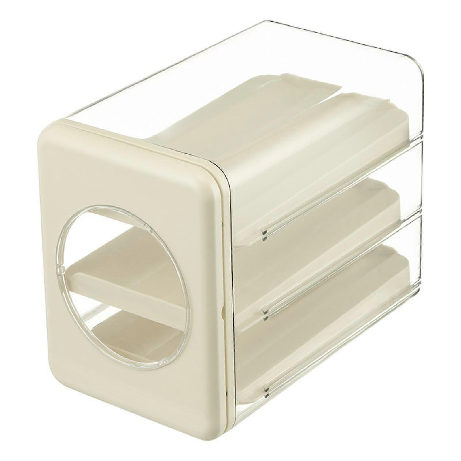 Egg Storage Box Stackable Container Rectangular for Pantry
