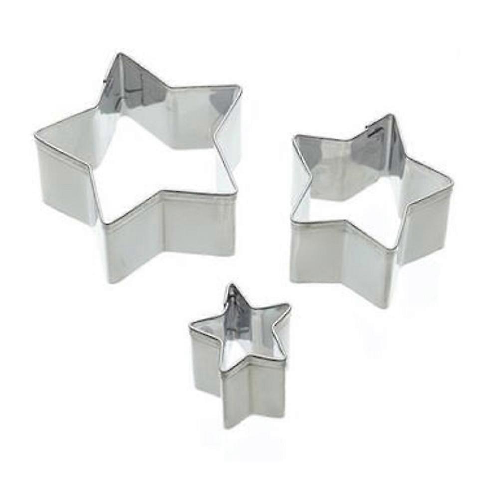 Cutter Set: 3 x Star Cutters, Mini