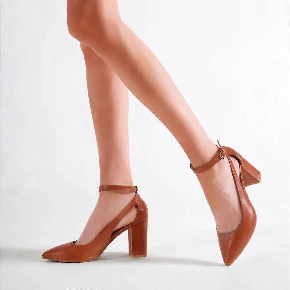 Ankle Strap Dress Shoes Size 34-45