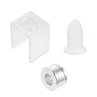 DIY Silicone Lipstick Mold Tool for Lip Balm Making Transparent 2Sets