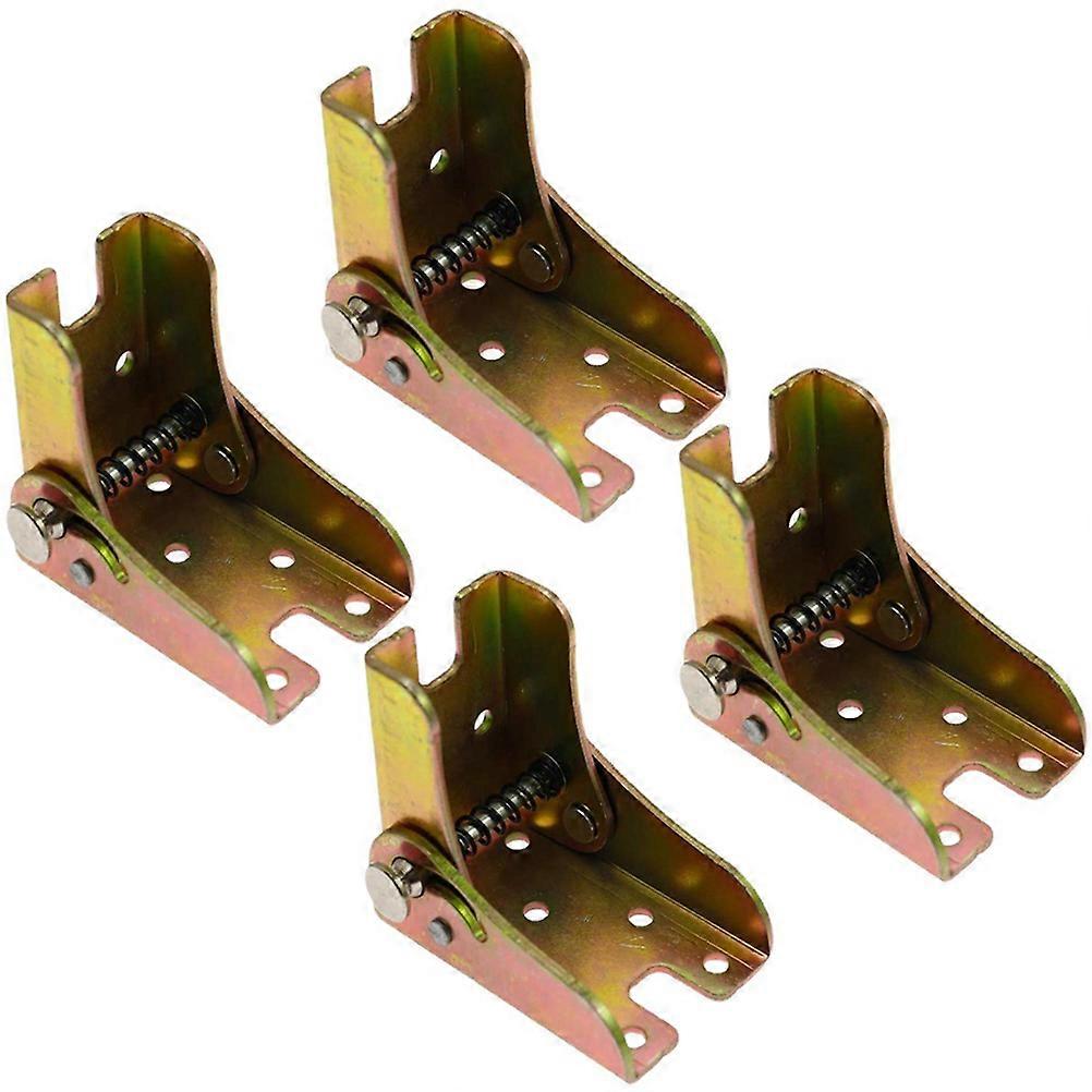 Self-Lock Folding Hinge Table Extension Bracket for Door Use 4Pcs