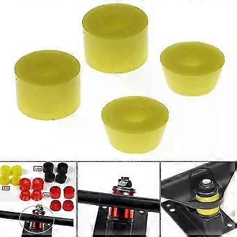 4 stk. udskiftning af løbehjul, drejekopper, skateboard, longboard-tilbehør, drejerørsbøsningssæt, kompatibel med skateboardtrucks 95A, 100A, 85A