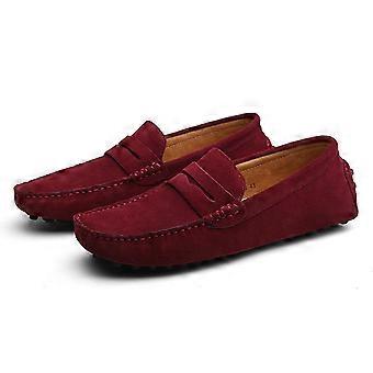 Men's Penny Loafers Driving Shoes, British Style Comfortable Flats