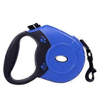 Retractable Leash for Dog Use Durable Lead 5M Blue
