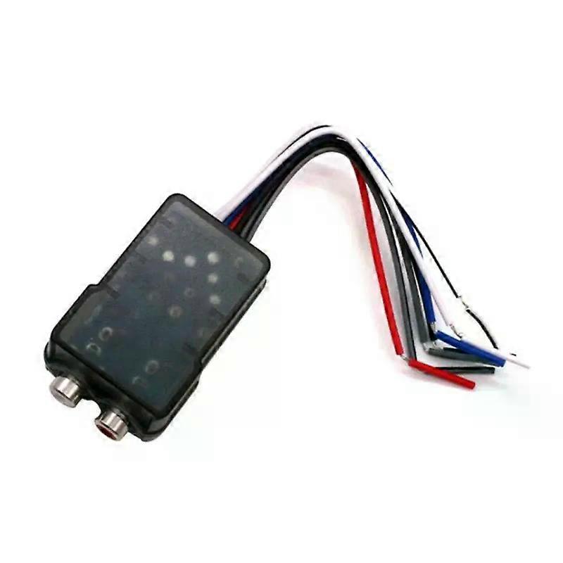 Professional RCA Adapter High Level Speaker to Low Level Converter Set