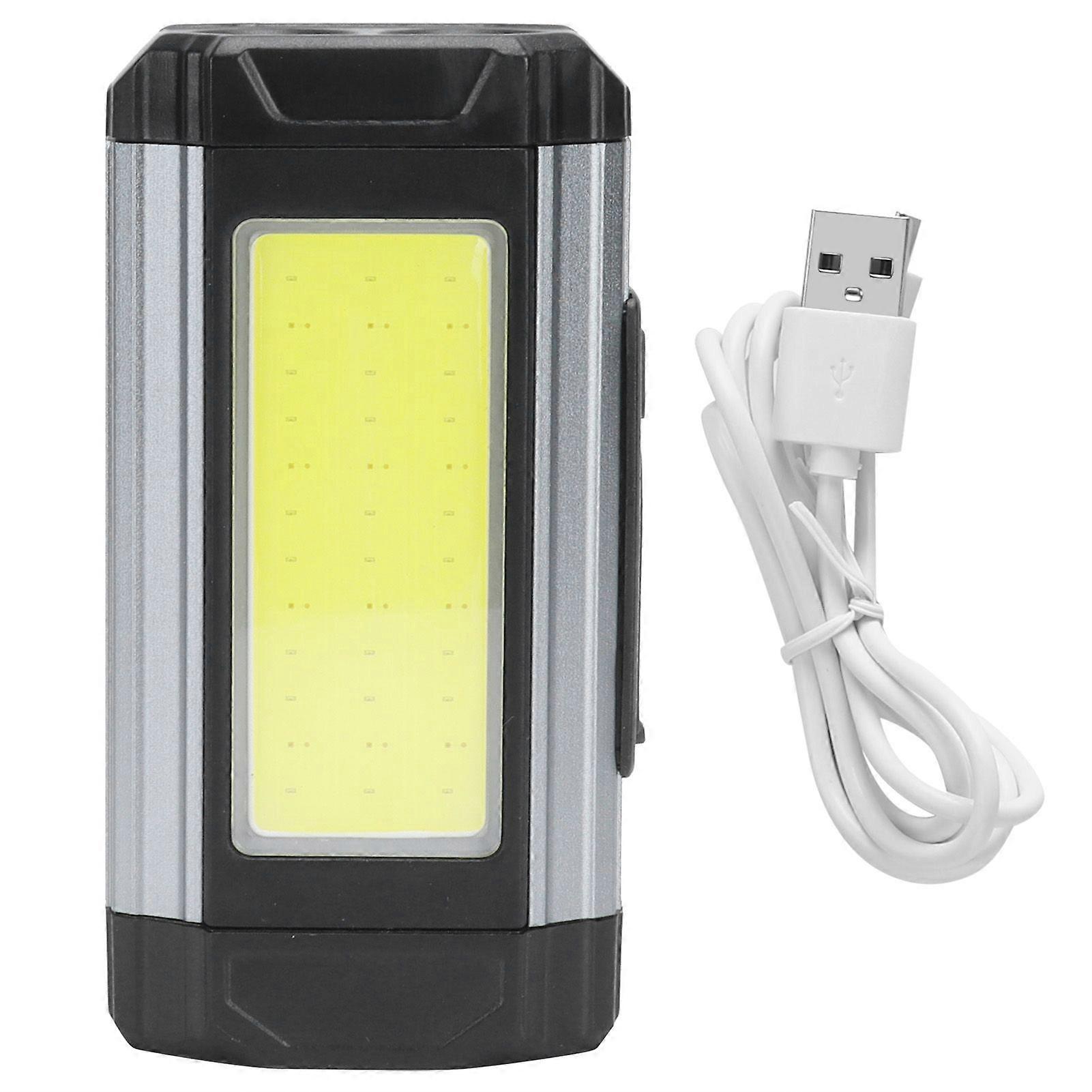 Adjustable COB LED Work Light with Magnetic Grip and Hook