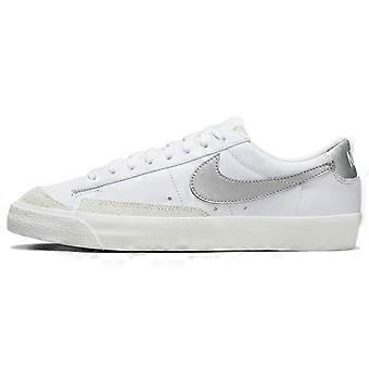 Nike Blazer Low 77 White Metallic Silver Women's DC4769-113