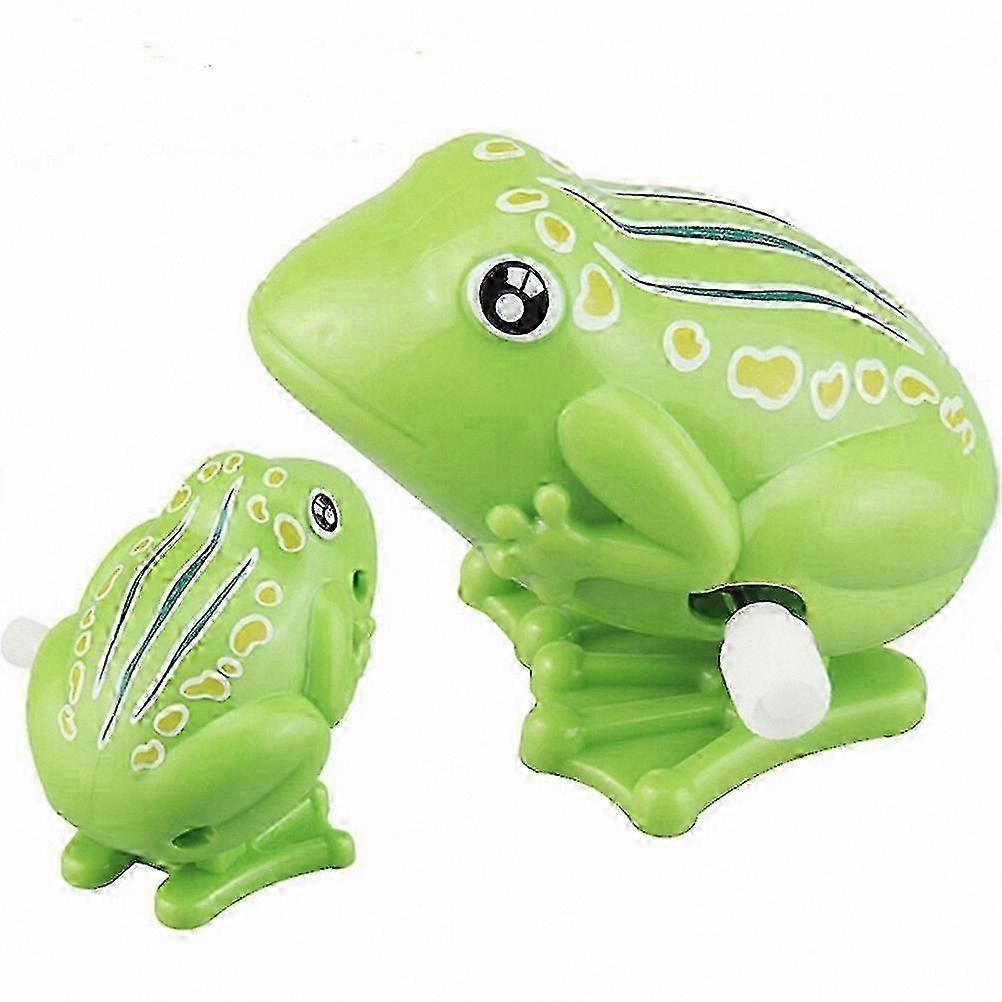 Educational Wind-Up Frog Jumping Set