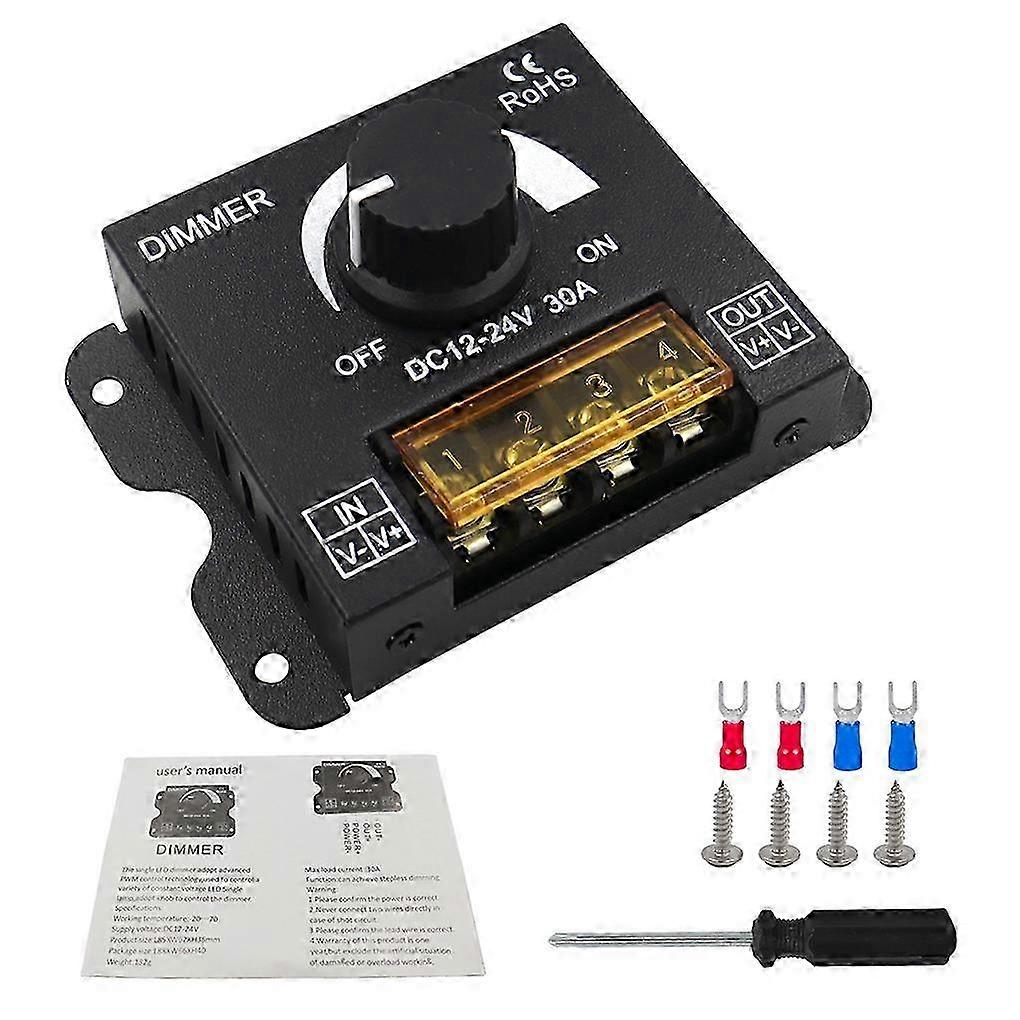 Rotary Knob Stepless Dimmer