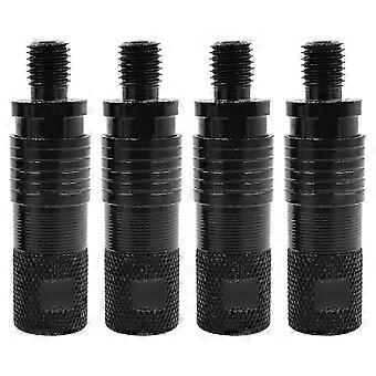A 4pcs Fishing Rod Pod Connector Quick Release Bite Alarm Fishing Bank Stick Support Hold Connector