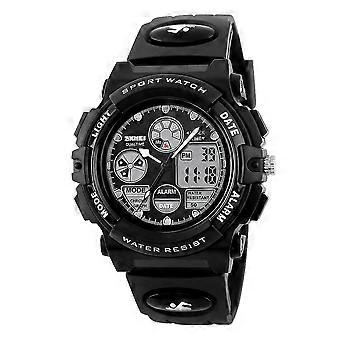 Kids Watches Boys Digital Outdoor Sport Watch Multifunction Waterproof Digital Watch with LED LightBlack