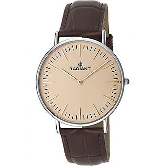 Radiant new diary Quartz Analog Man Watch with RA377611 Cowskin Bracelet