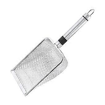 Stainless Steel Cat Litter Shovel Poop For Rabbits Dogs Toilet Cleaning Tools Pets Supplies - Durable, Easy Clean
