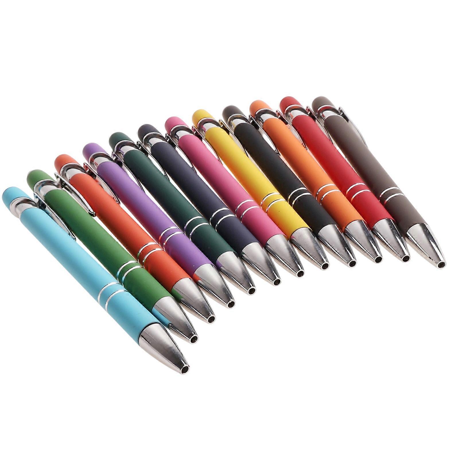 Portable Retractable Touchscreen Stylus Ballpoint Pen