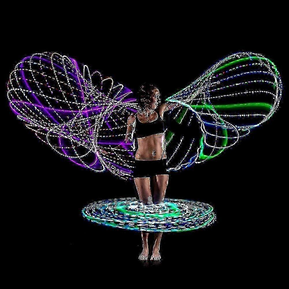 60cm Multicolor LED Dance Hoop