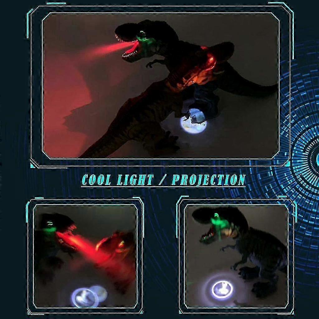 Walking Roaring T-Rex with Smoke Function
